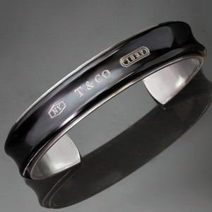 TIFFANY & CO. 1837 Midnight Titanium Sterling